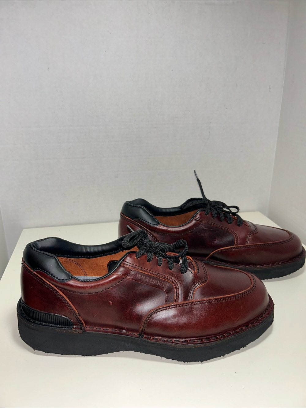 Walkabout Ultrawalker Chestnut Brown Leather Eva Tech Se Oxford Shoe